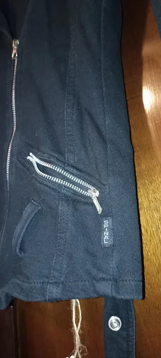 Chaqueta Spiral Direct mujer negra