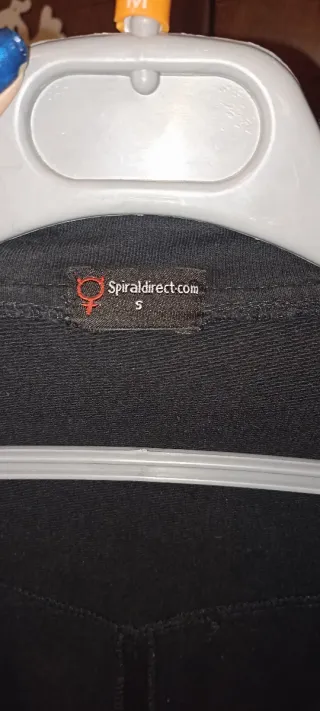 Chaqueta Spiral Direct mujer negra