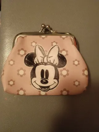 Monedero Minnie Mouse Rosa