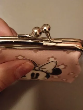 Monedero Minnie Mouse Rosa