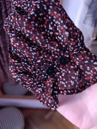 Vestido vaporoso estampado Fórmula Joven.