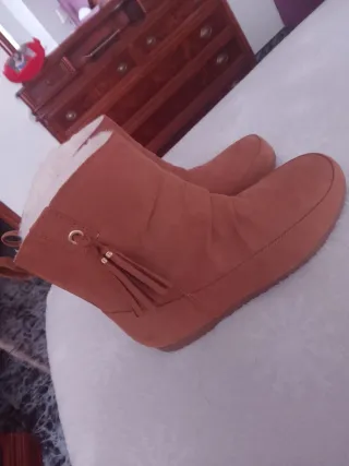 Botines marrones mujer talla 38