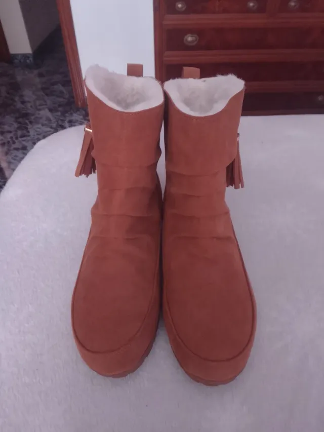 Botines marrones mujer talla 38