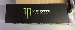 Teclado Gamer Monster Energy + Ratón