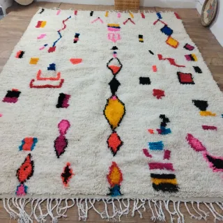 Tappeto Kilim Multicolore in Lana