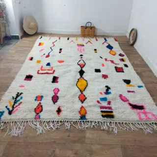 Tappeto Kilim Multicolore in Lana