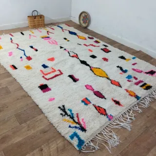 Tappeto Kilim Multicolore in Lana