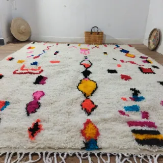 Tappeto Kilim Multicolore in Lana