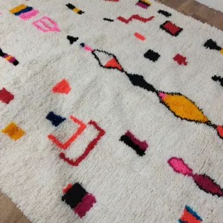 Tappeto Kilim Multicolore in Lana
