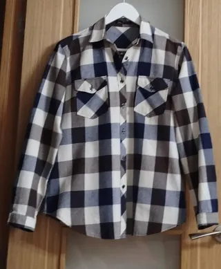 Camisa cuadros mujer Talla 42/XL