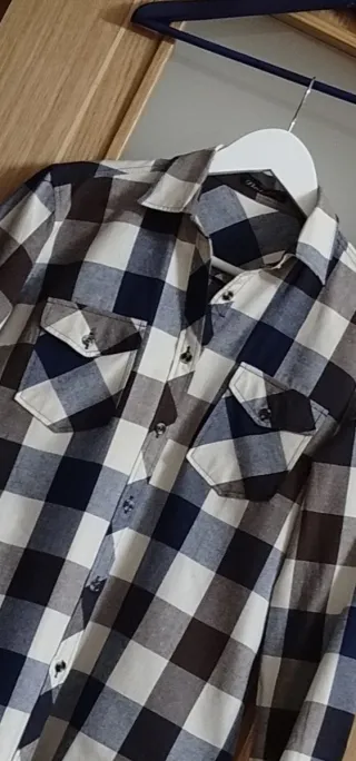 Camisa cuadros mujer Talla 42/XL