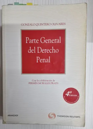 Parte general del derecho penal.