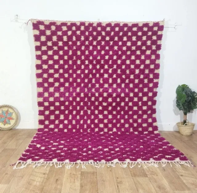 Alfombra Beige y Rosa