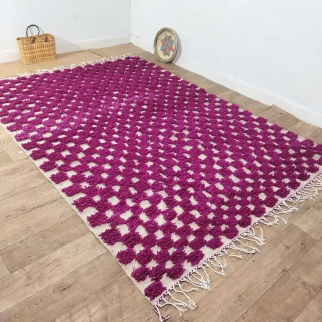 Alfombra Beige y Rosa