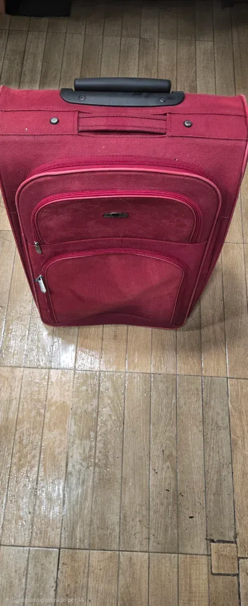 Maleta grande roja