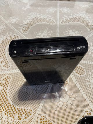 Nintendo Wii U Negra + Nintendoland más splatoon 1