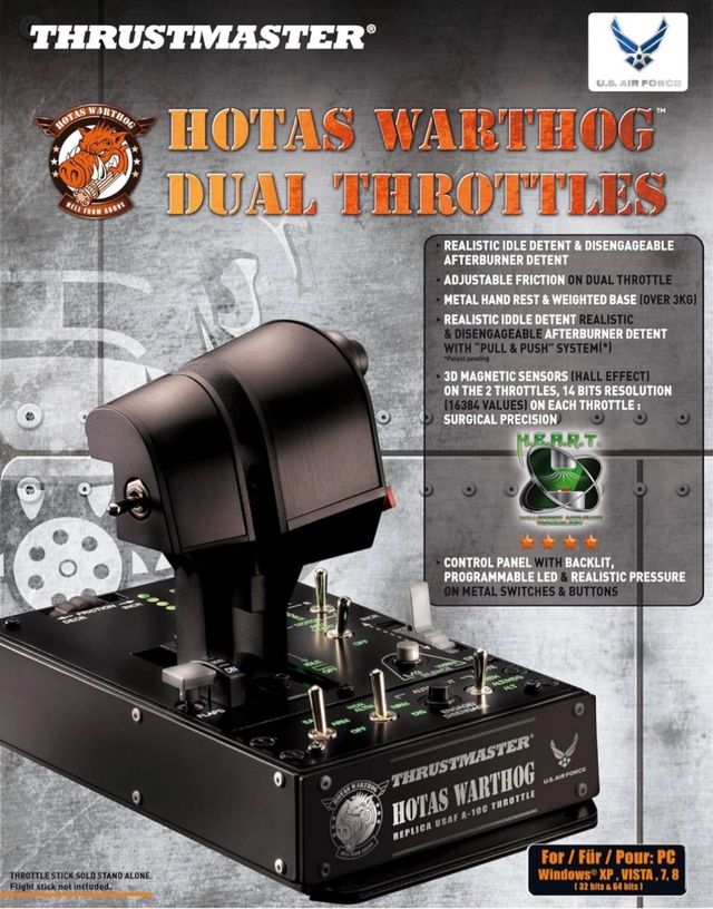 Thrustmaster HOTAS Warthog Dual Throttles