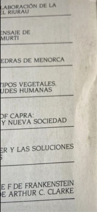 Revista amiga Tierra 1981