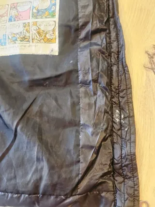 Plumífero largo Moncler negro con capucha