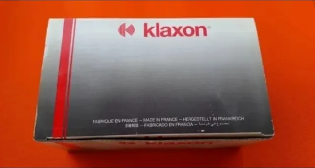 Kit Bocinas Claxon Clásicas Rojas