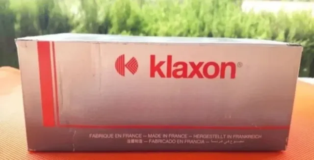 Kit Bocinas Claxon Clásicas Rojas