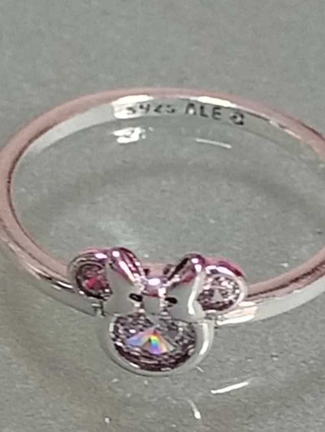 Anillo Pandora Minnie Mouse Plata