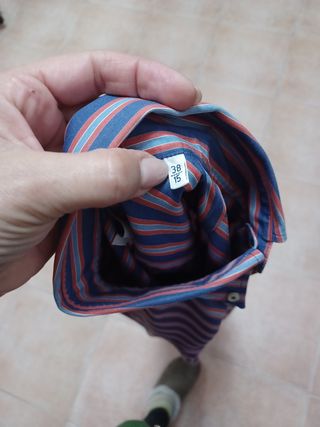 Camicia uomo a righe