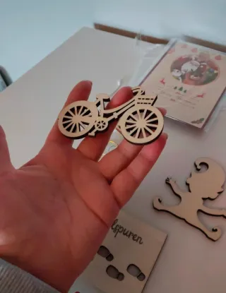 Plantilla Elfo Navidad Madera