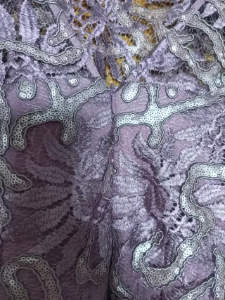 Vestido morado El Corte Inglés