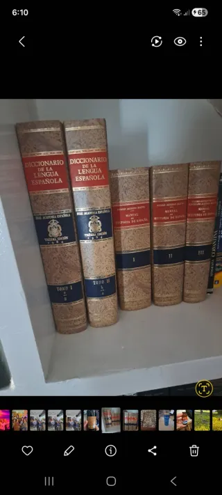 Diccionario e historia de España