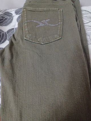 Jeans Trussardi Donna Verde Oliva