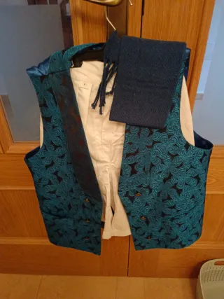 Traje de Huertano Azul niño