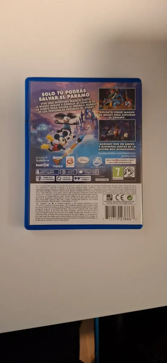 Disney Epic Mickey El Retorno de Dos Héroes PSvita