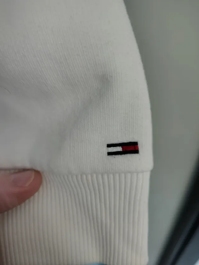 Felpa Tommy Jeans Uomo Bianca