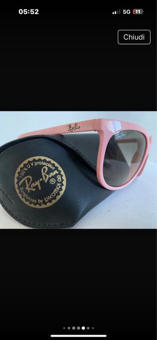 Occhiali da sole Ray-Ban Wayfarer Rosa
