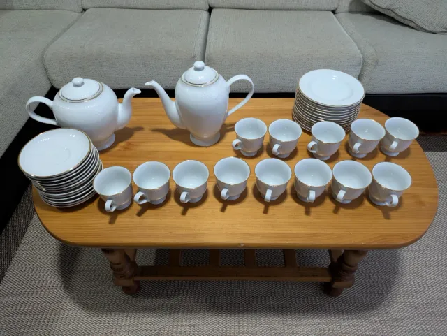 Juego de Té y Café Porcelana