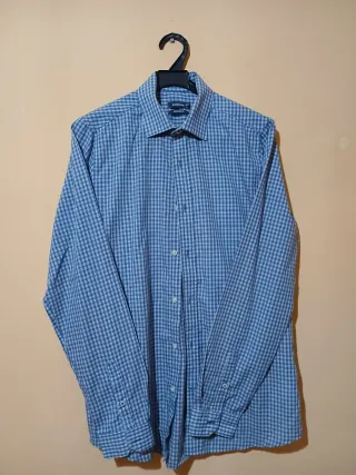 Camisa de cuadros para caballero