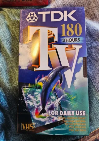 Videocassette TDK VHS 120/180