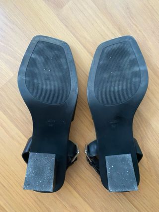 Sandalias Mango Piel Talla 38