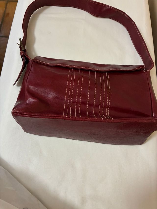 Bolso Salvador Bachiller Rojo Piel