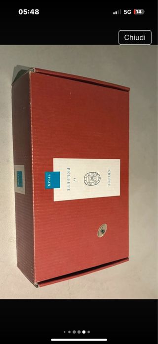 Presepe THUN in ceramica, per Natale.