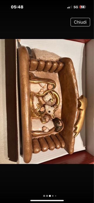 Presepe THUN in ceramica, per Natale.