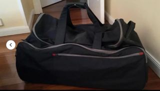 Bolsa de viaje Samsonite negra y gris