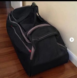 Bolsa de viaje Samsonite negra y gris