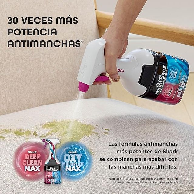 Shark StainForce Eliminação de Manchas e Odor em Tapetes