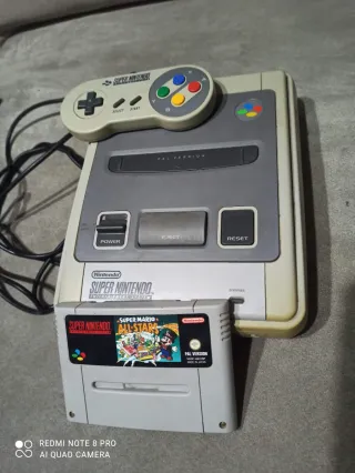 Super Nintendo + Super Mario All-Stars