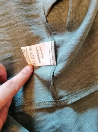 Conjunto chaleco y pantalón verde