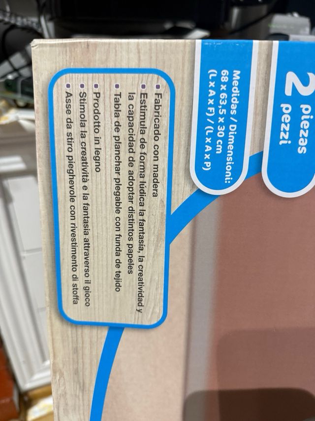 Tabla de planchar de juguete Playtive