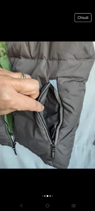 Gilet Salewa reversibile 10 anni