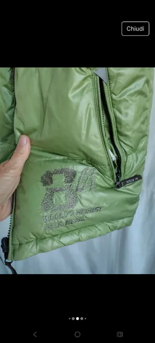 Gilet Salewa reversibile 10 anni